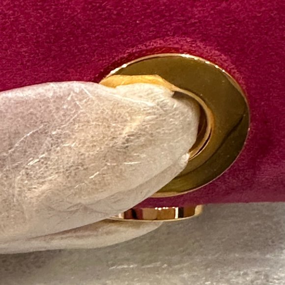 Gucci GG Suede Marina Shoulder Bag in Pink NEW IN DUSTBAG - Picture 10 of 10